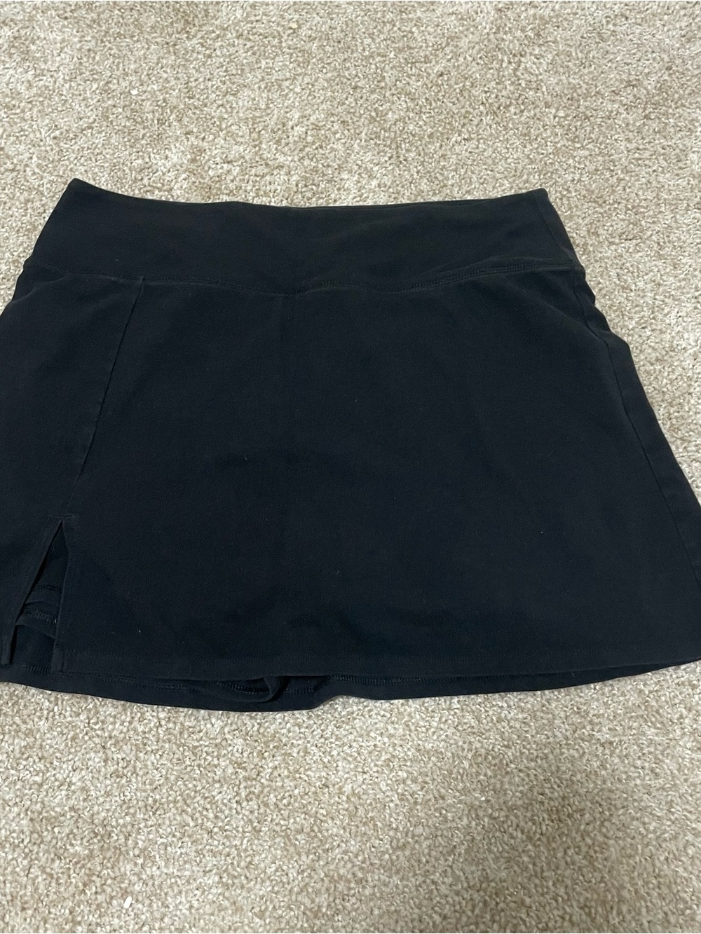 Old Navy Black High-Rise Active Skort